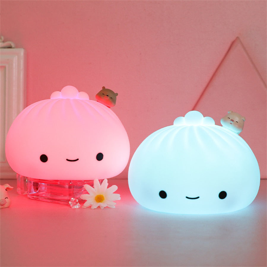 Cute Night Light Bao Dumpling LED - My Kawaii Shop